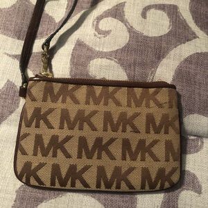 Small Michael Kors wristlet